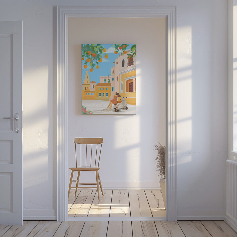 Seville Oranges, Spain | Canvas