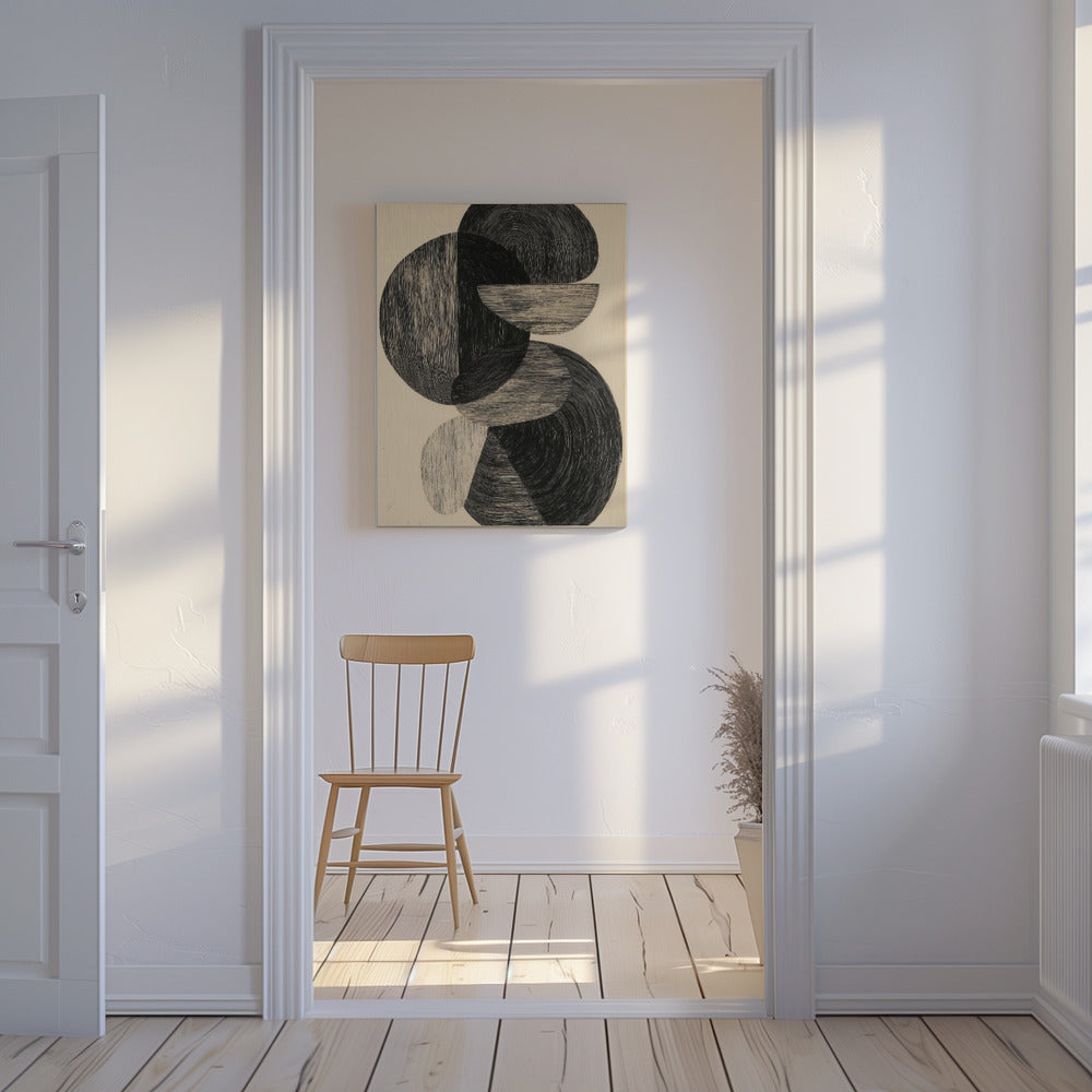 Black Freeform | Canvas