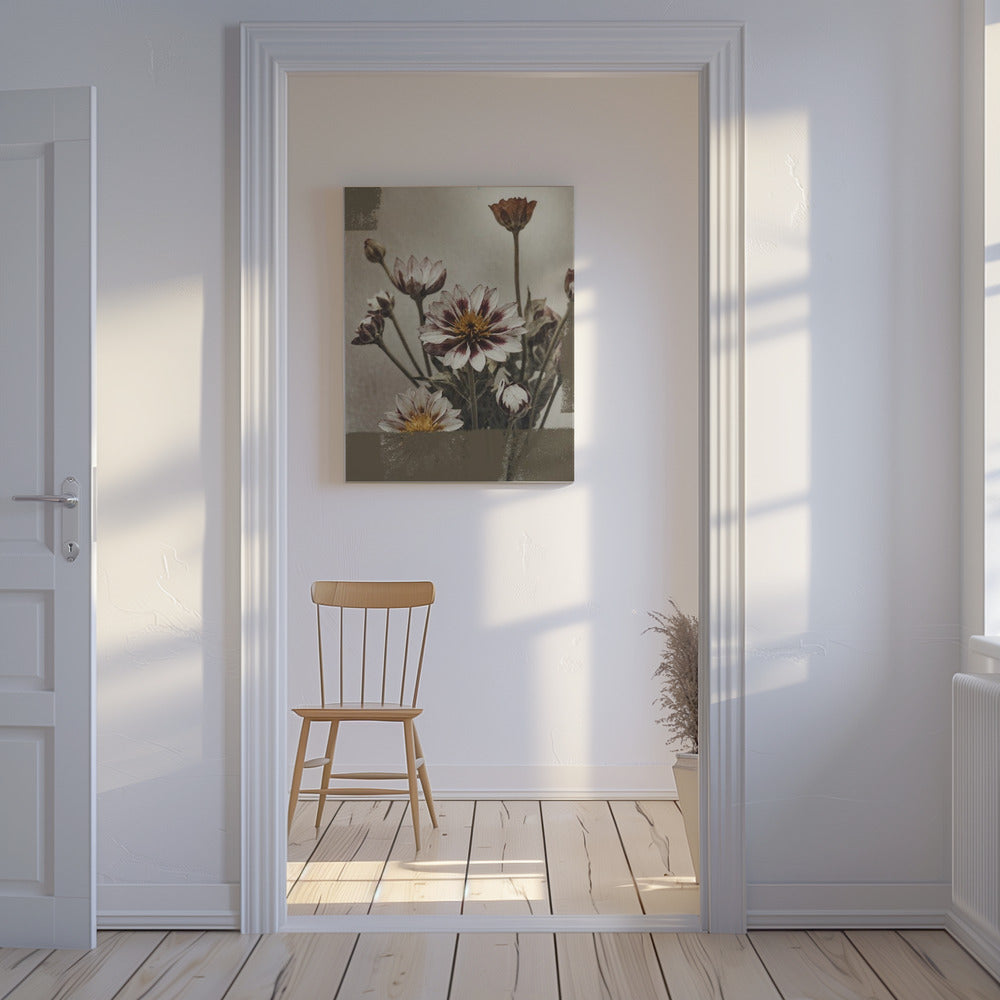 5 Vintage Flowers | Canvas