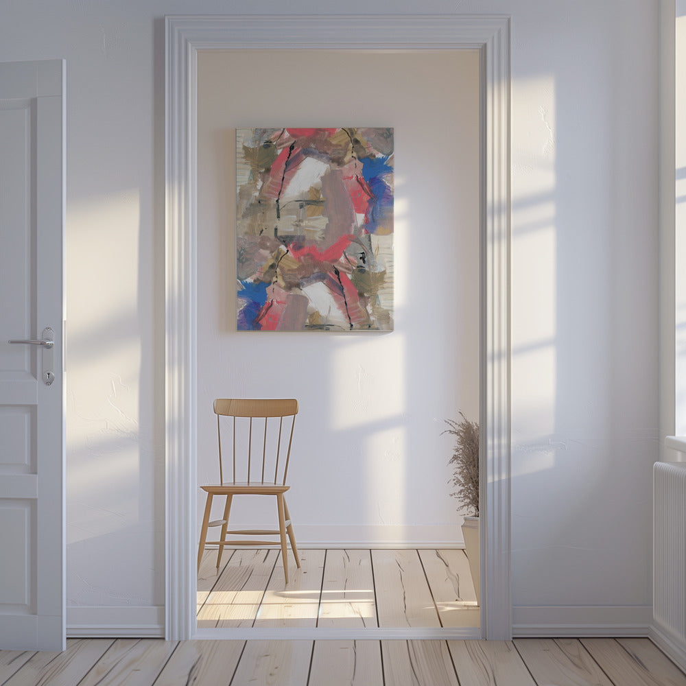 Abstract Soft Profile 3 | Canvas