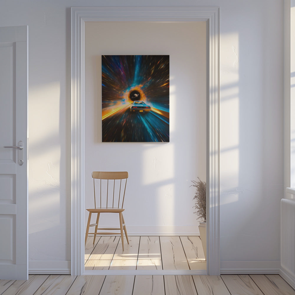 Cosmic Car Voyage | Canvas