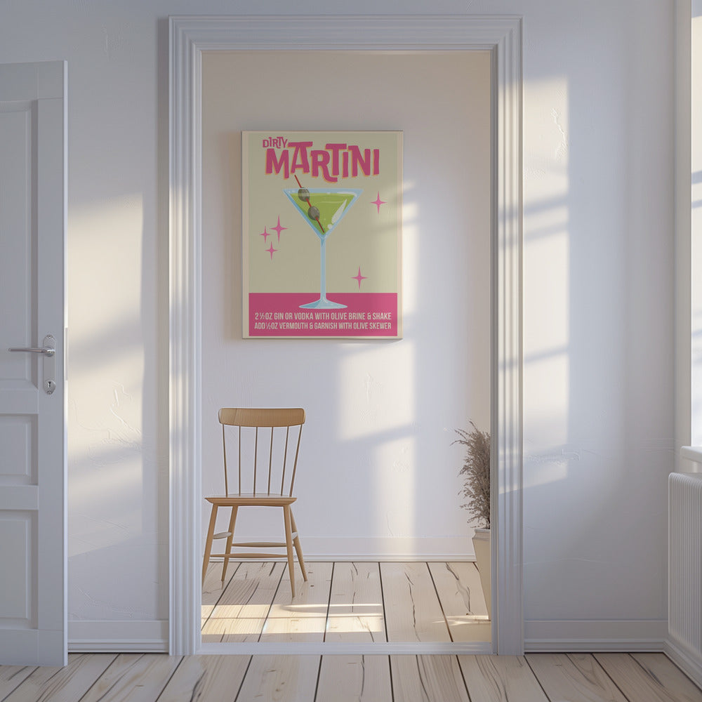 Dirty Martini Cocktail 01.png | Canvas