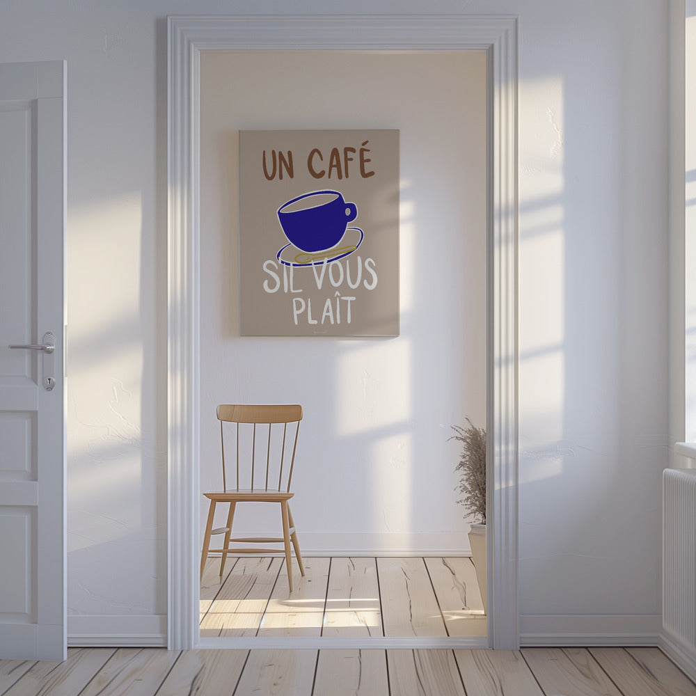 Un café | Canvas