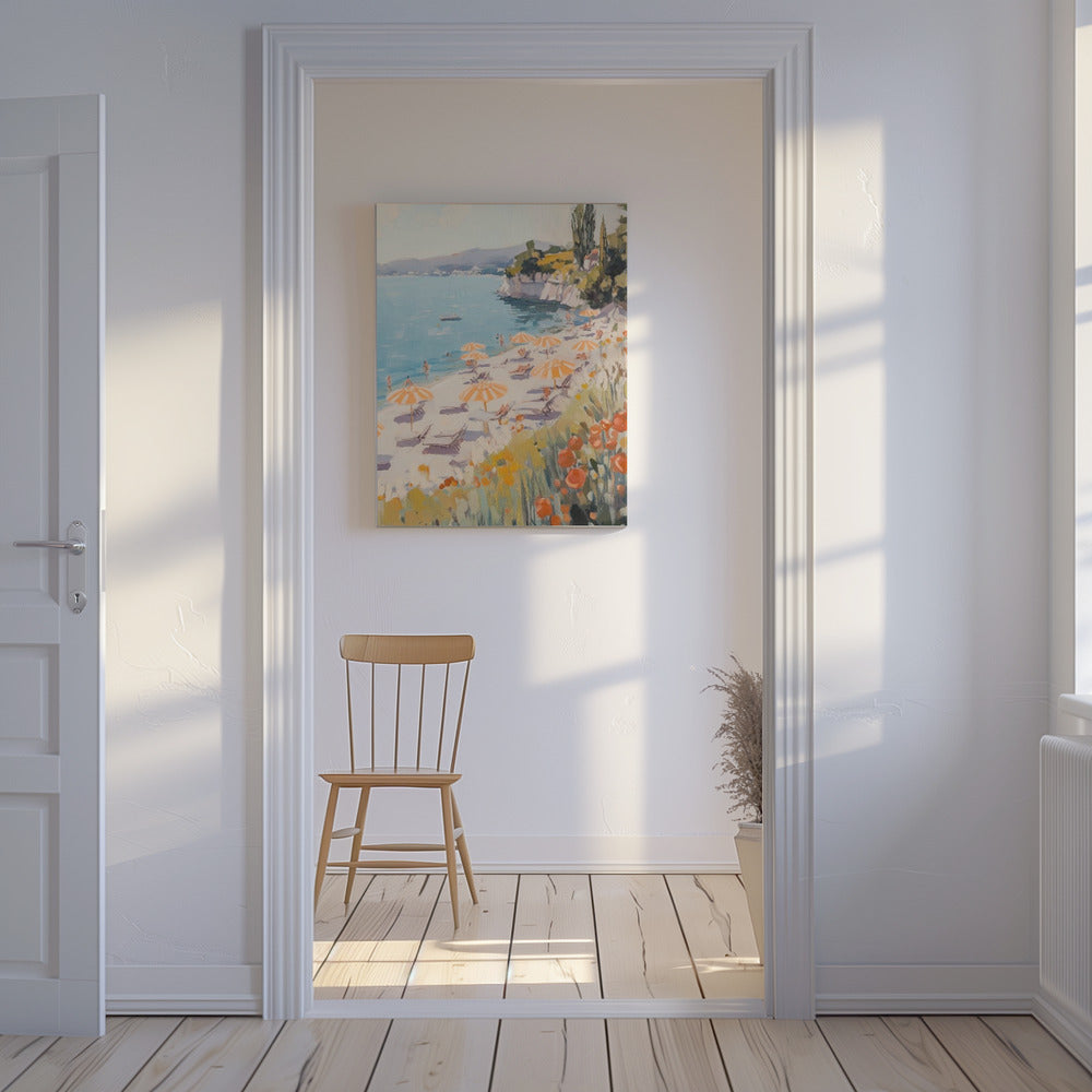 Sunny Beach Day | Canvas