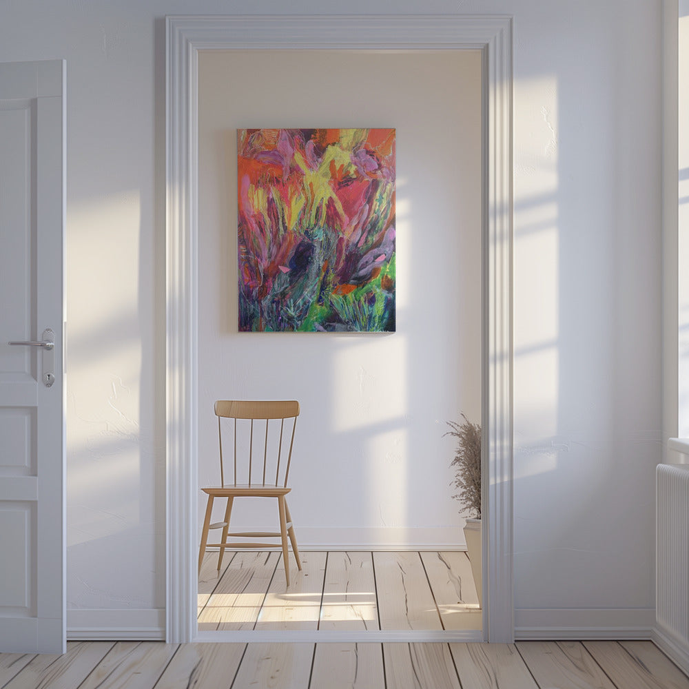 Vibrant Whirlwind | Canvas