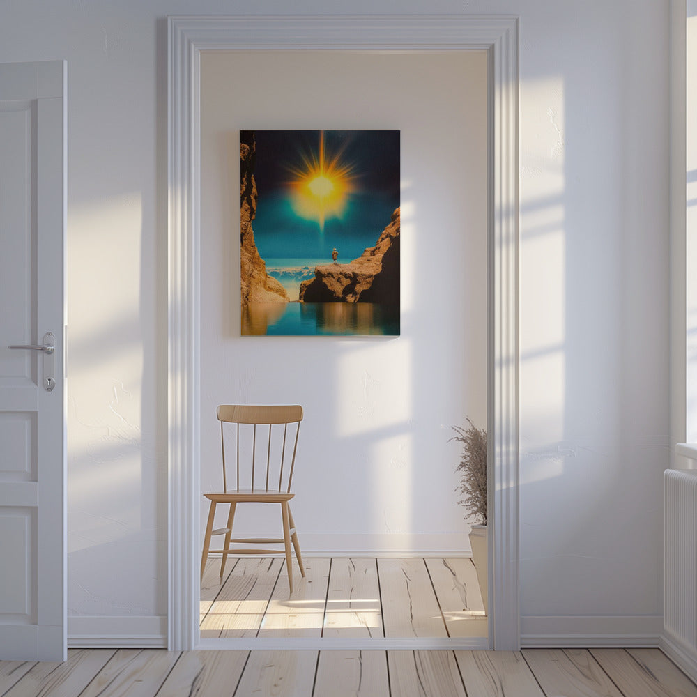 Voyager at the Edge of Light | Canvas