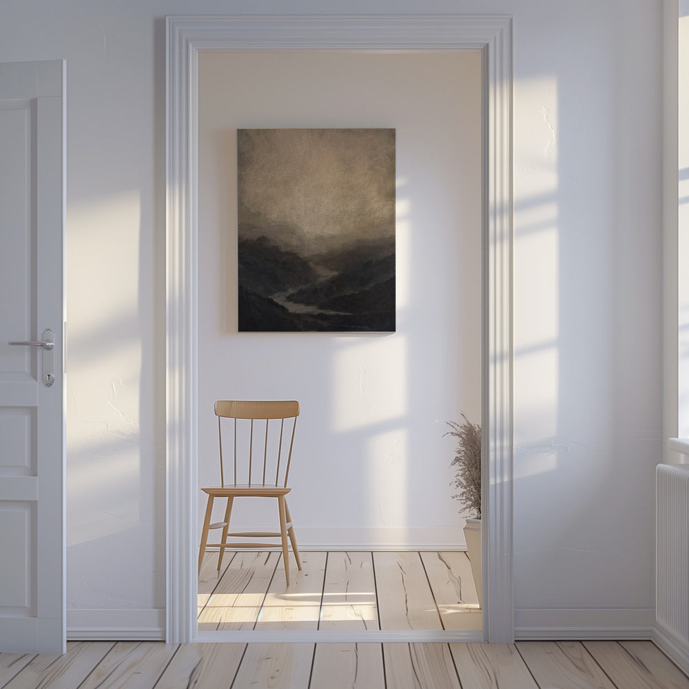 Highland River | Canvas