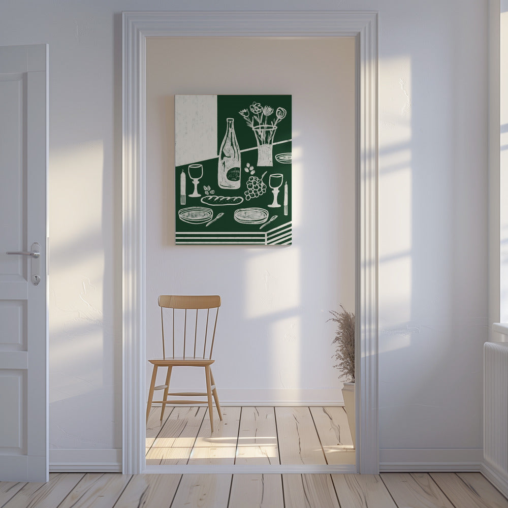 GREEN HARMONIA | Canvas