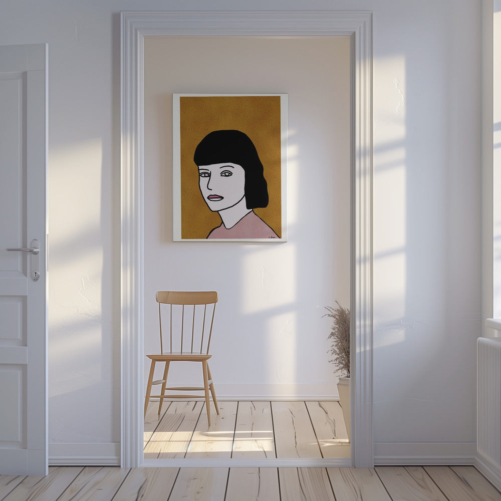 Lady looking | Canvas