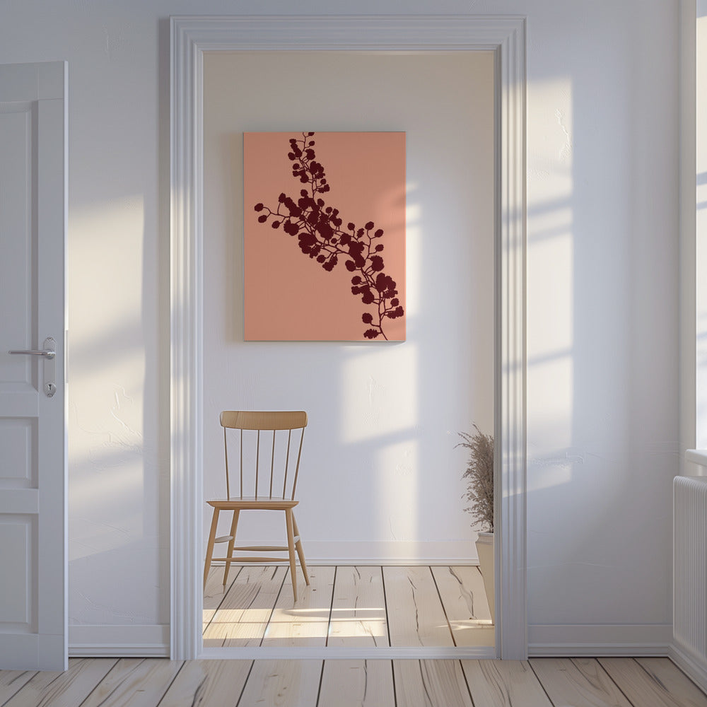 Floral Silhouette 4 | Canvas