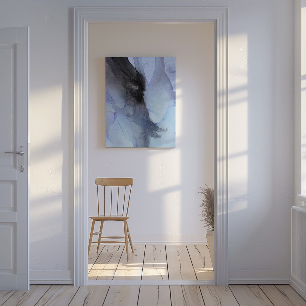 Ethereal Flowing Veil | Canvas