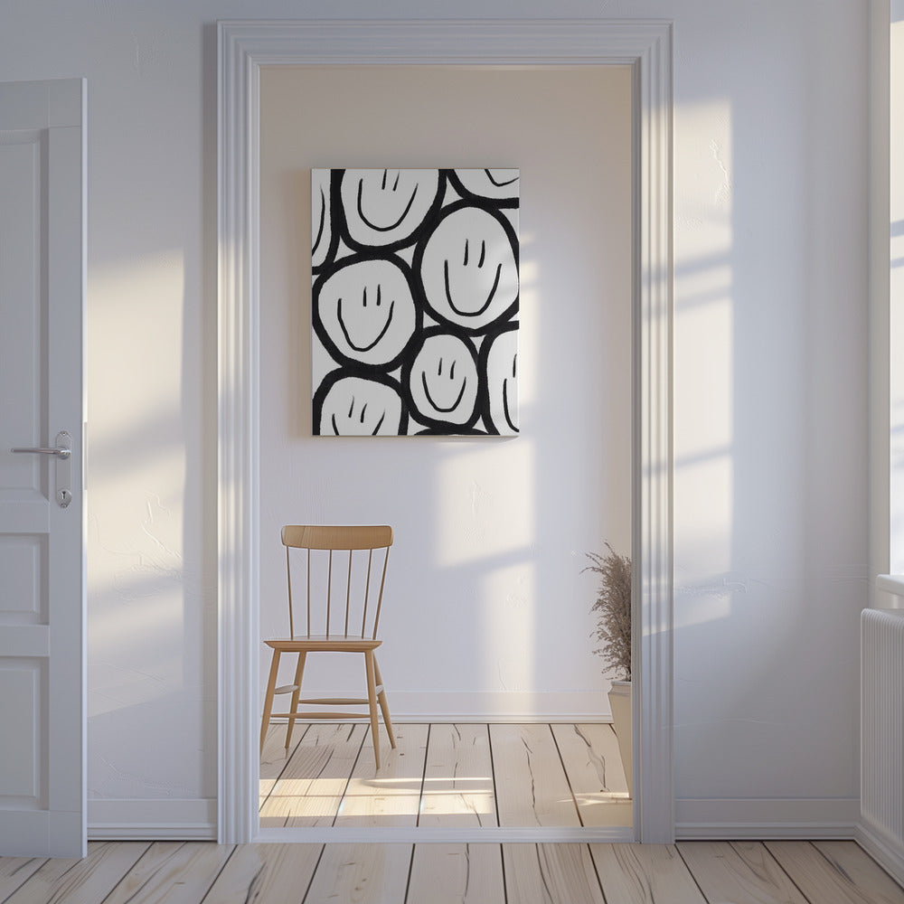 Many Smiling Faces | Canvas