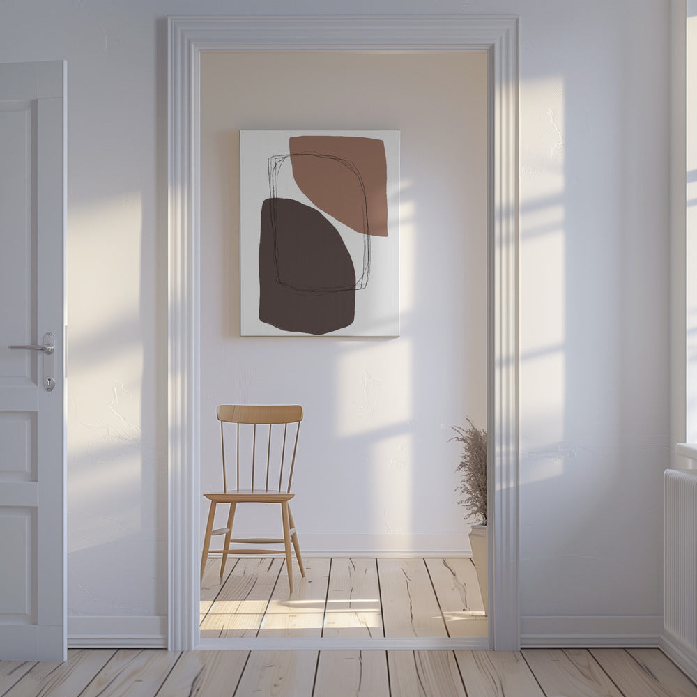 Elegant Earthy Forms | Canvas