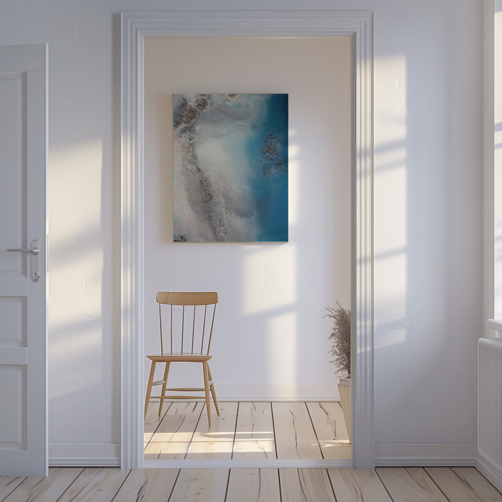 Aerial Beach  - Seaside Whispers 2 | Canvas