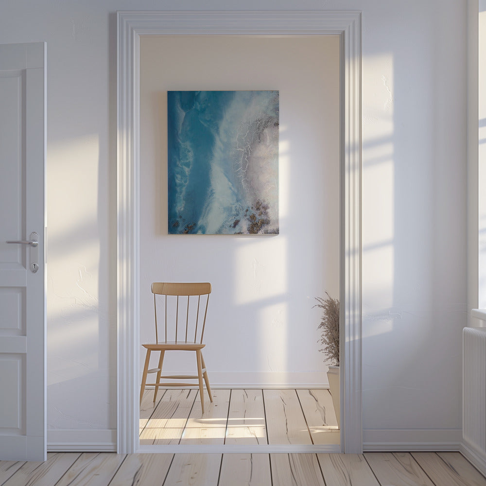 Aerial Beach  - Seaside Whispers 1 | Canvas