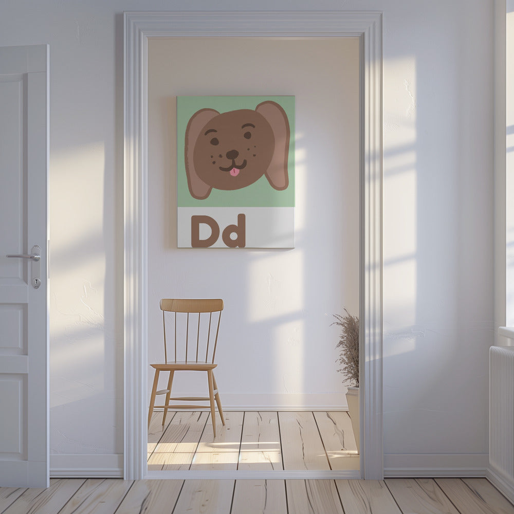 Puppy Alphabet Fun | Canvas
