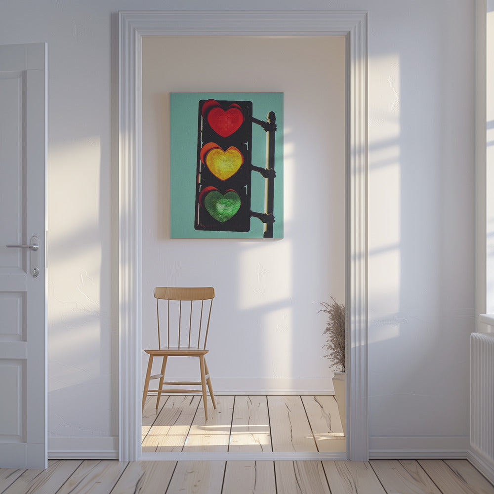 Traffic Light In Love | Canvas