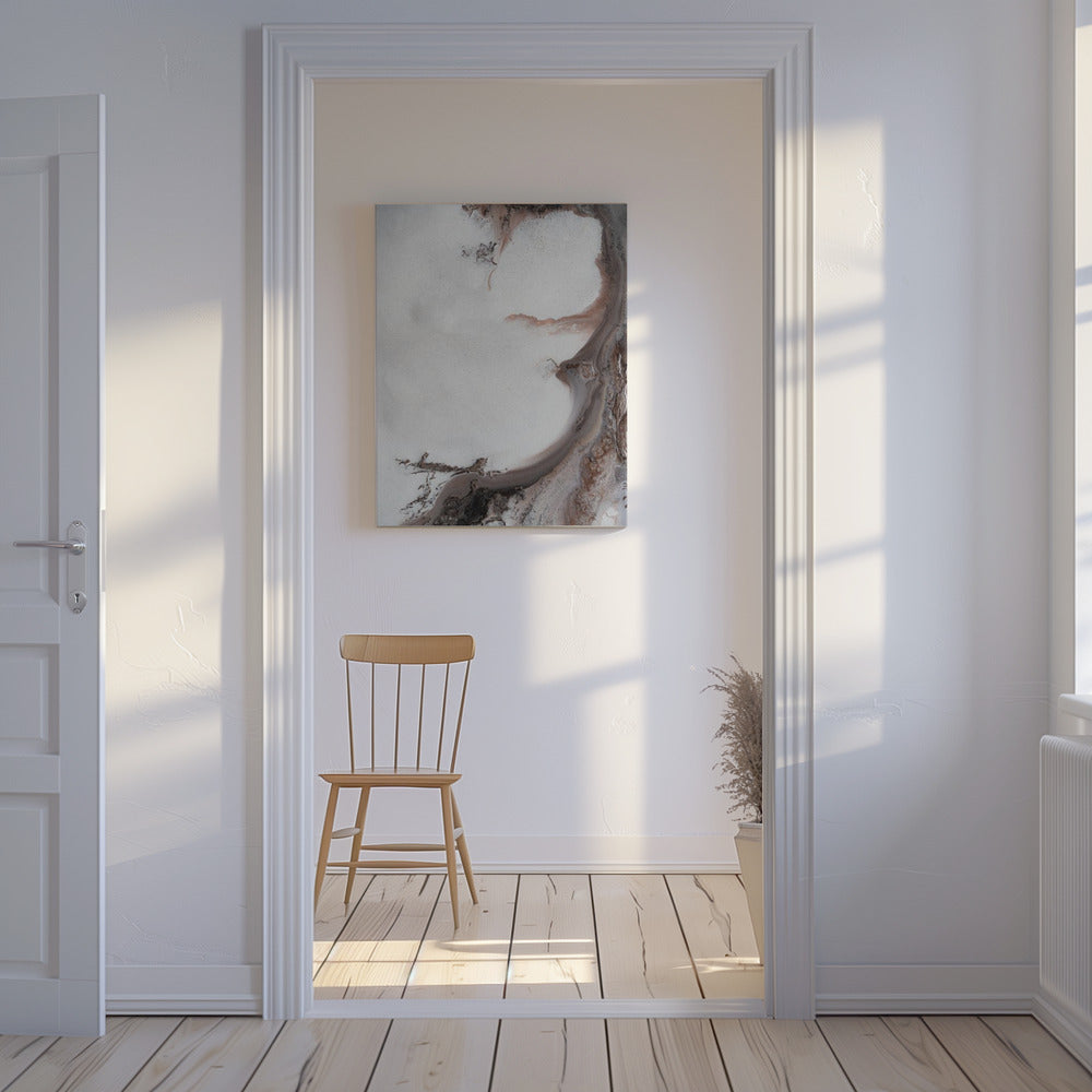 MINIMAL Art -  Earthly Currents 1 | Canvas