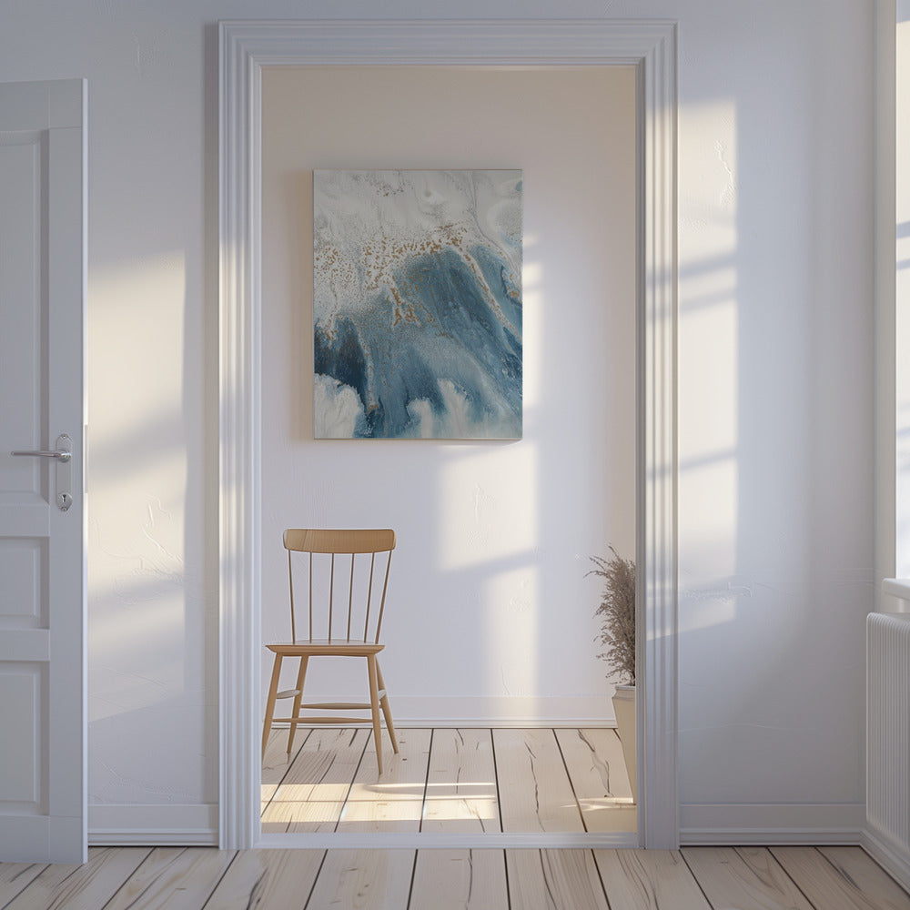 Tidal Shores - Fluid motion waves | Canvas