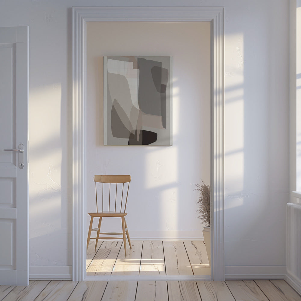 Neutral Shapes 1 | Canvas