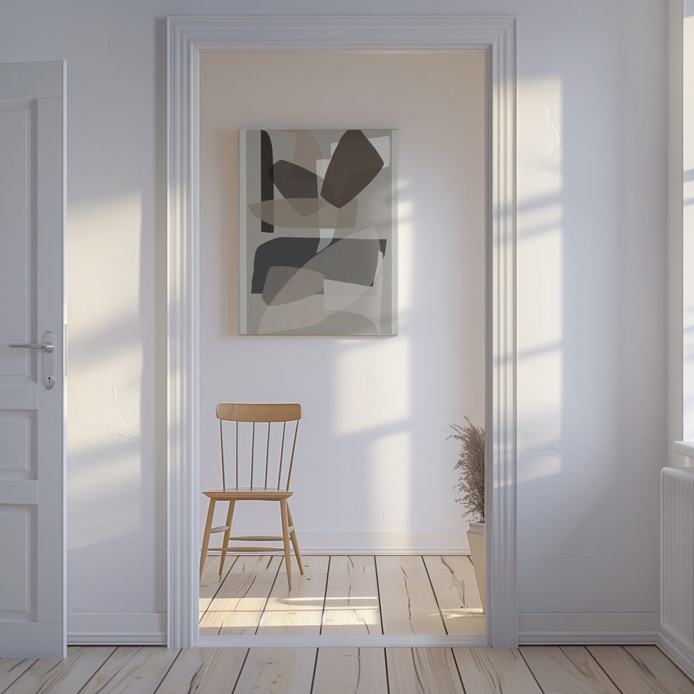 Neutral Shapes 3 | Canvas