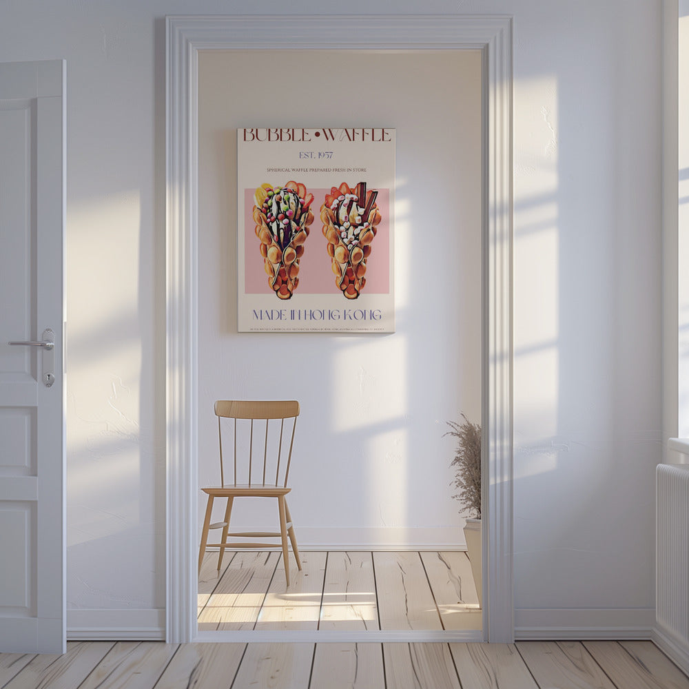 Bubble Waffle Delight | Canvas