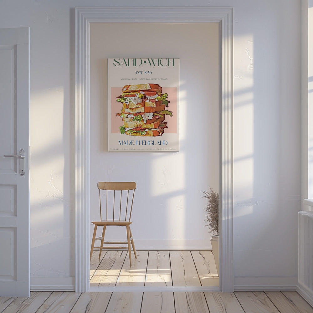 Classic Sandwich Made In England | Canvas