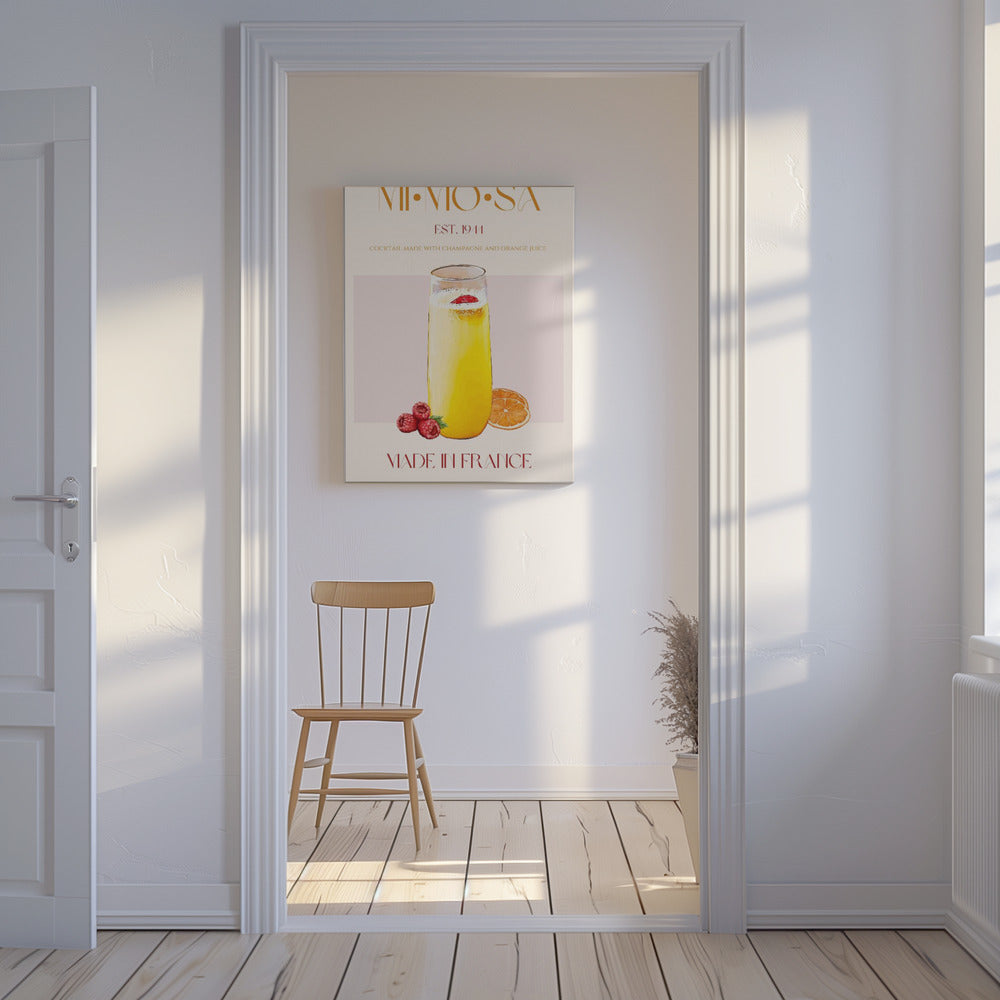 French Sunrise Sip | Canvas