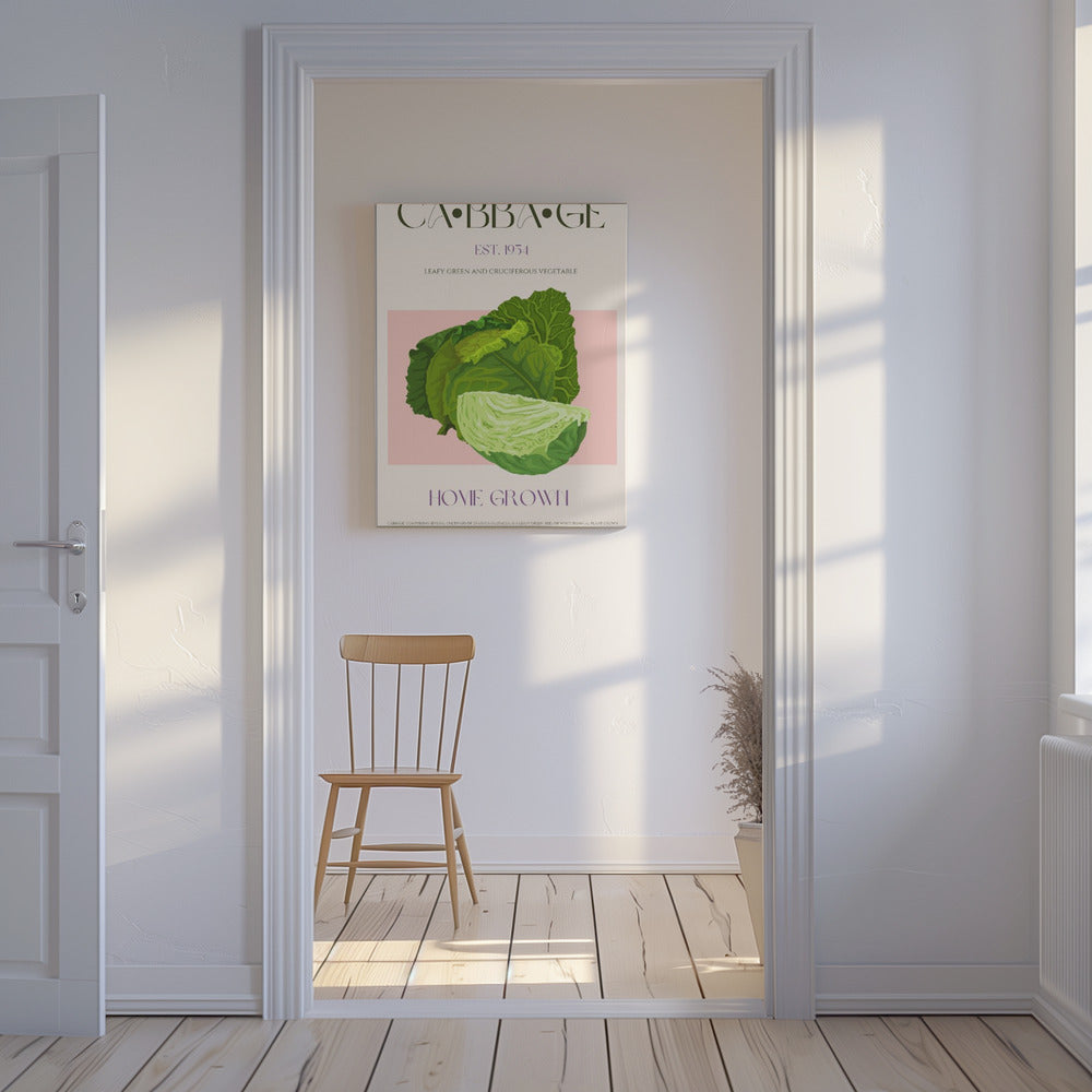 Crisp Cabbage Bliss | Canvas