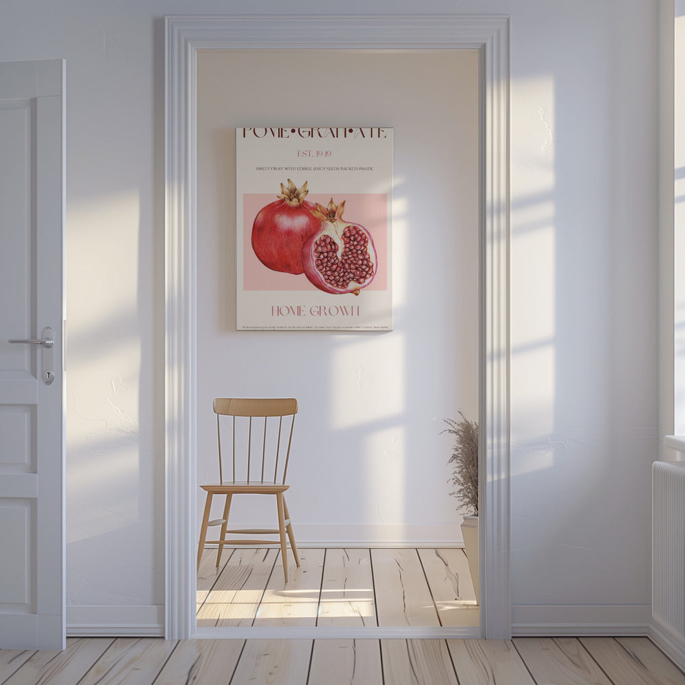 Juicy Pomegranate | Canvas