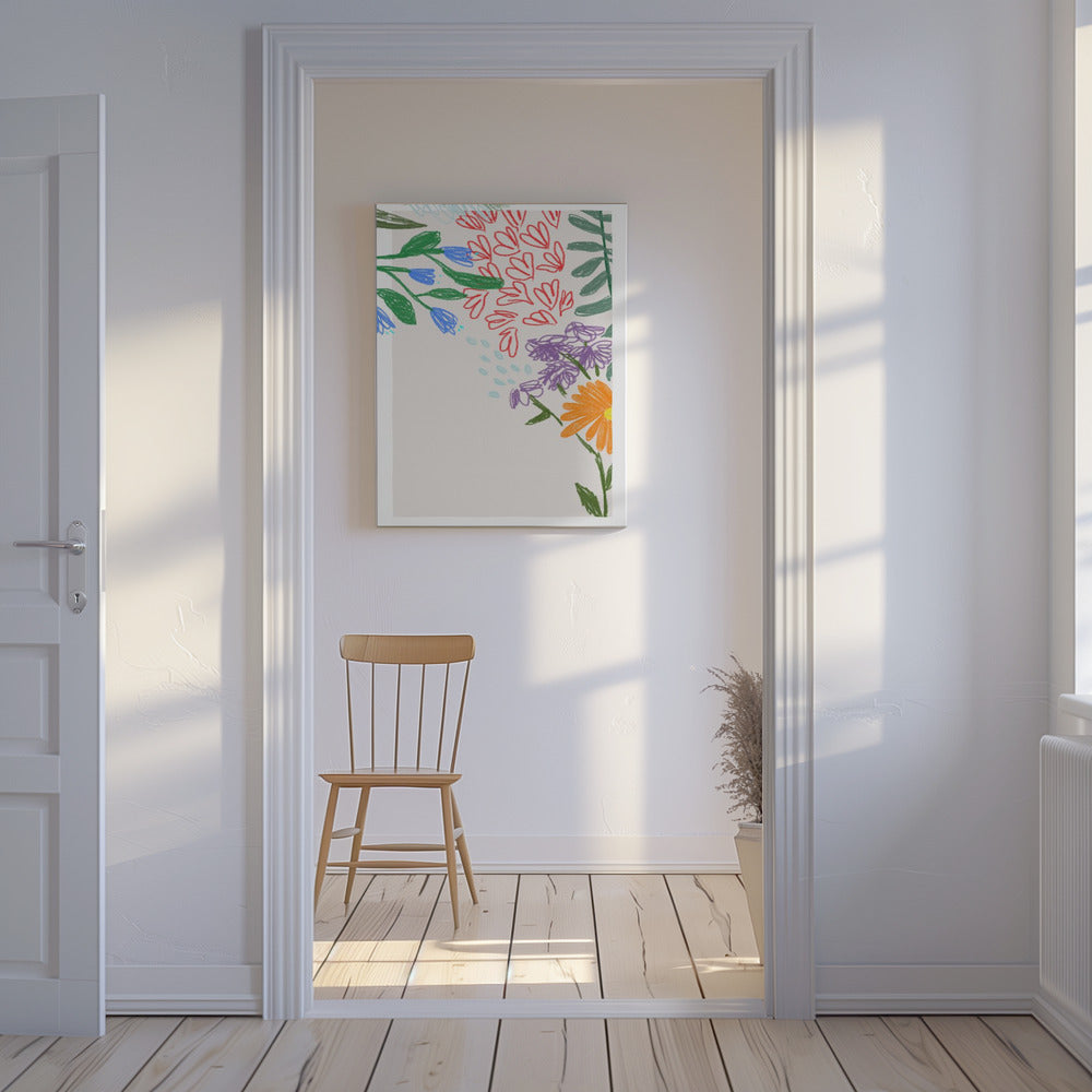 Blooming Whimsy | Canvas