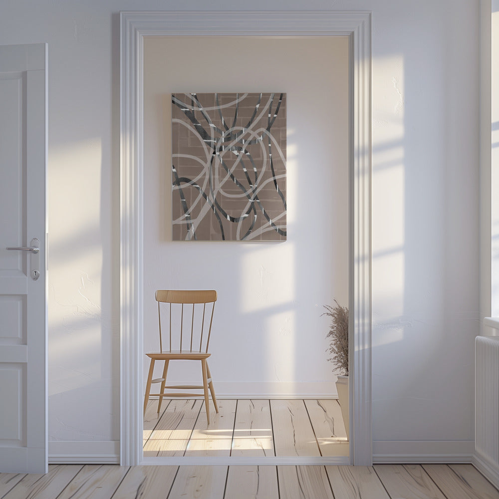 Snug Sand &amp; Shadow 3 | Canvas