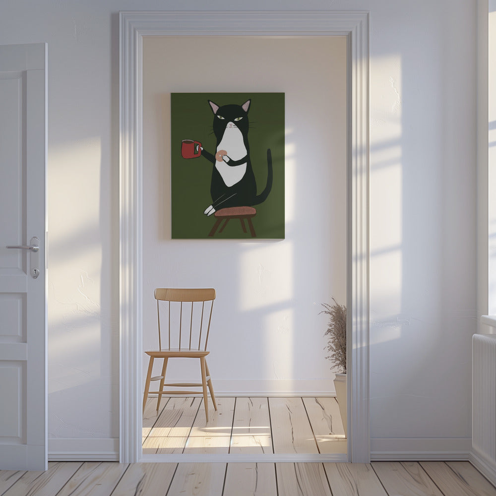 Coffee cat | Canvas