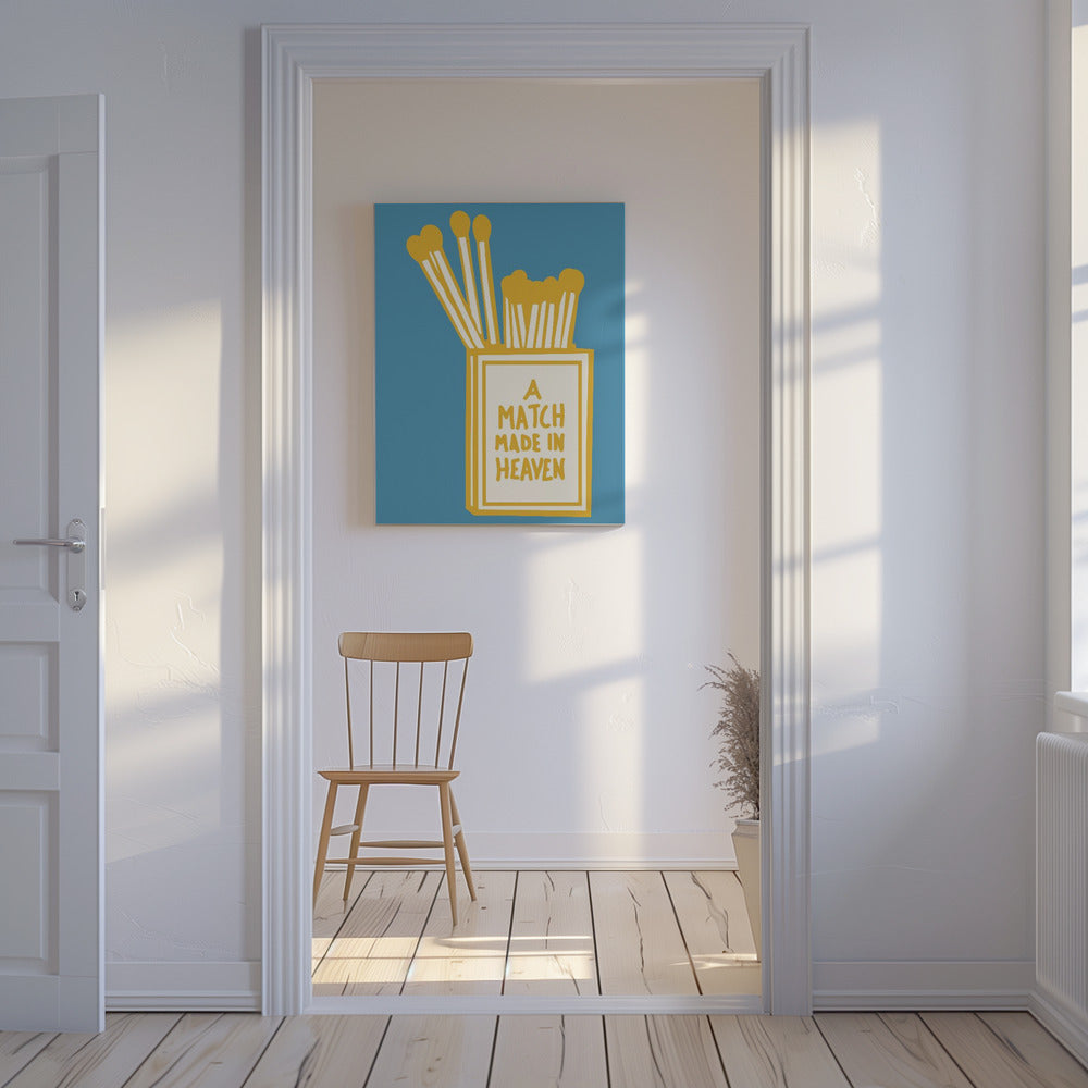 Heavenly Matchbox | Canvas
