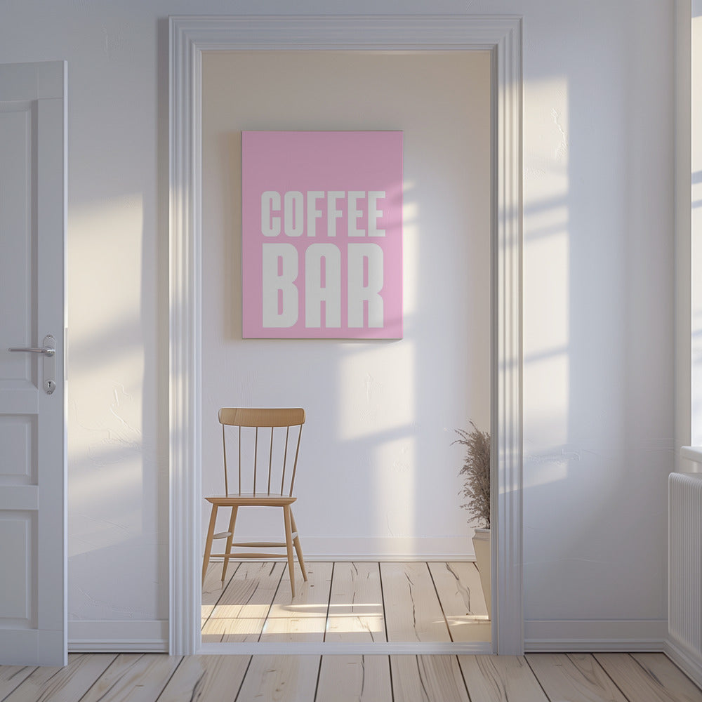 Cafe Vibe Contrast | Canvas