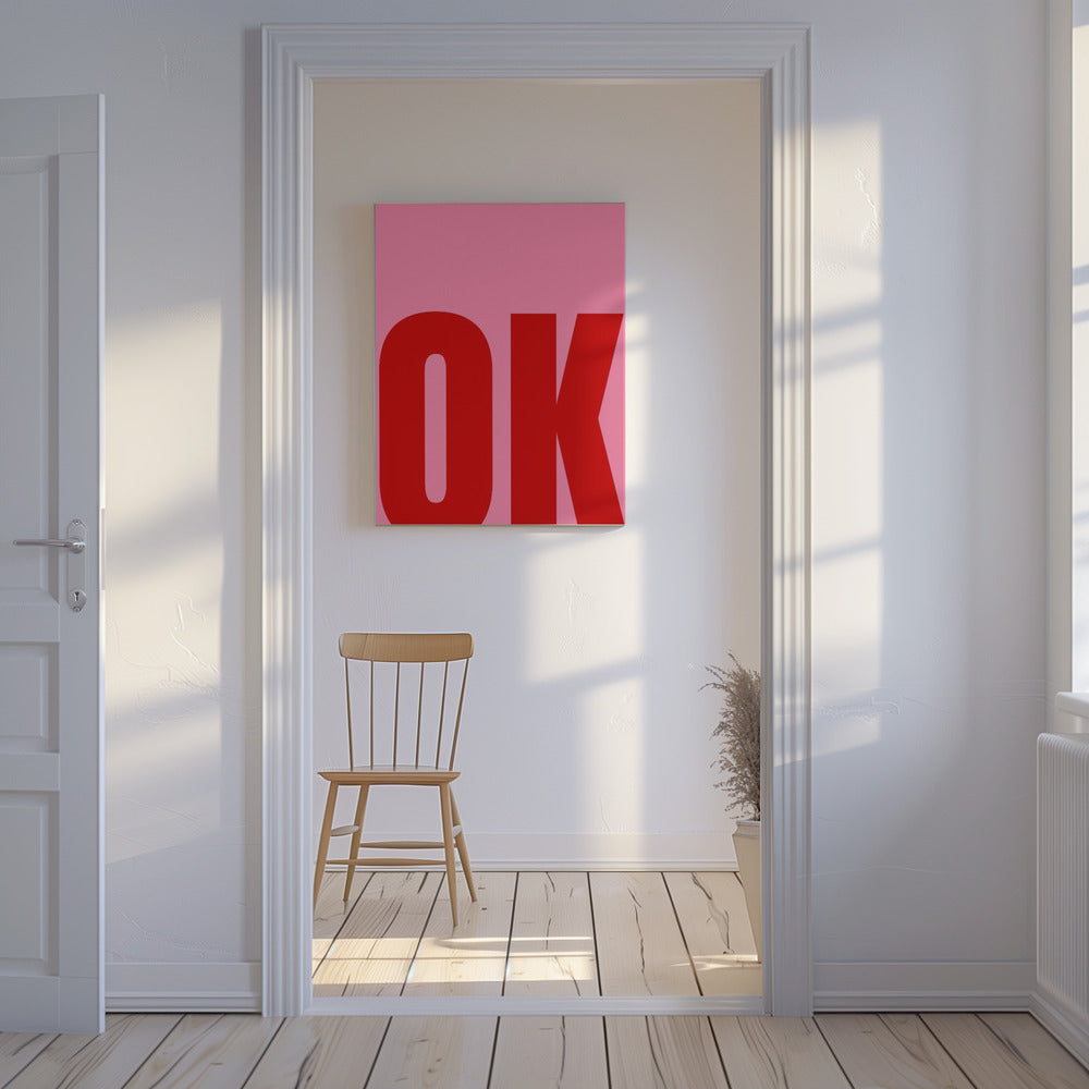 Bold Minimalist Text | Canvas