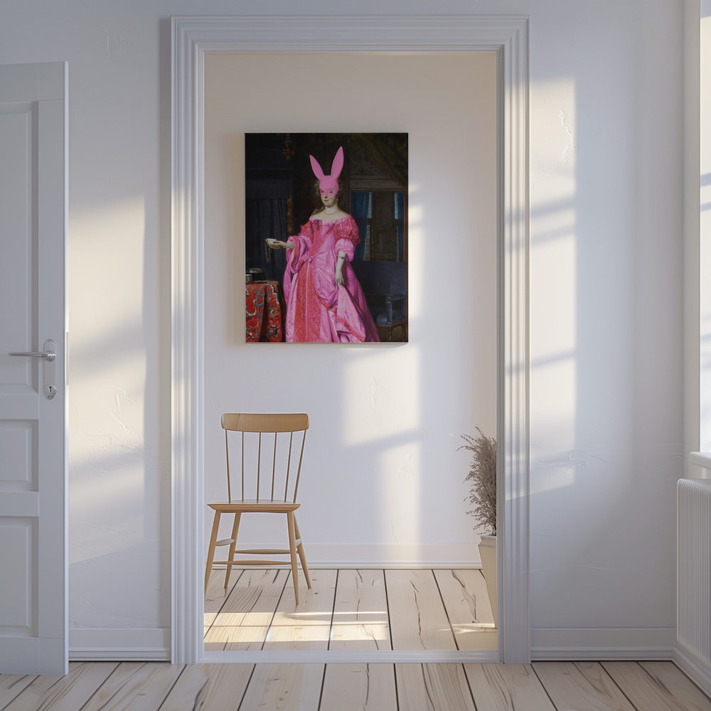 Pink Masquerade Duchess | Canvas