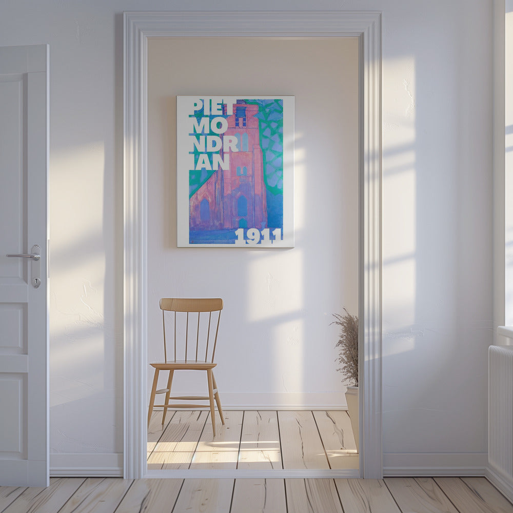 Vibrant Facade 1911 | Canvas