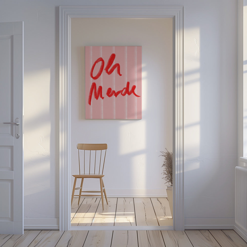 Oh Merde | Canvas