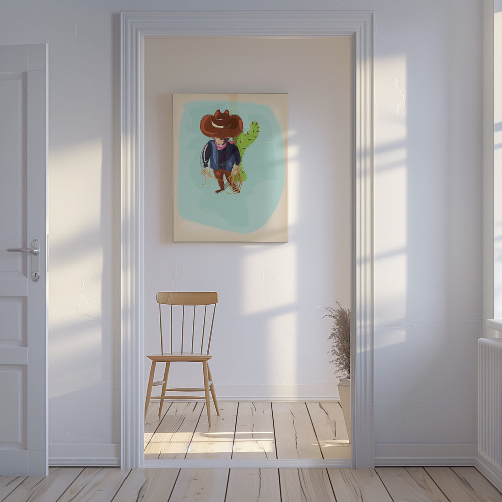 Texas Cowboy | Canvas