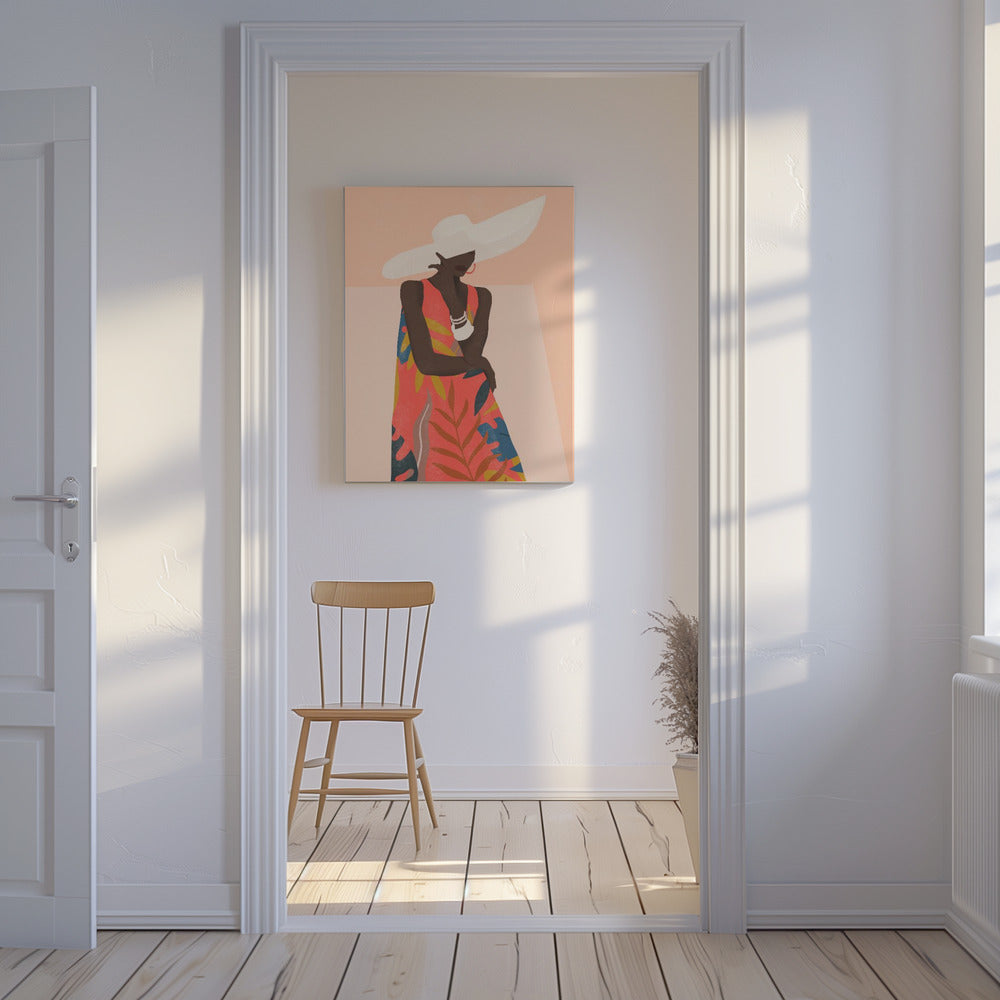 Tropical Girl | Canvas