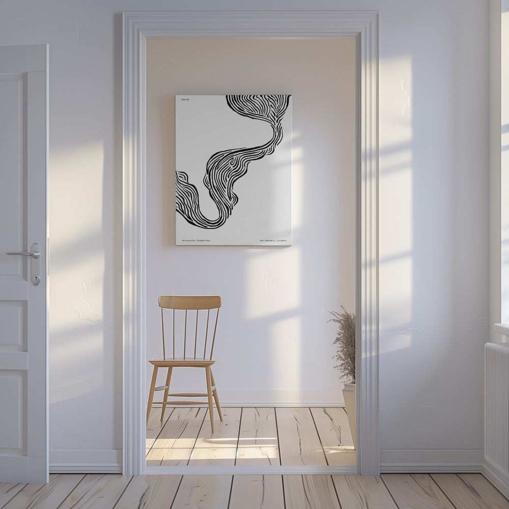 Flowing Lines | Canvas