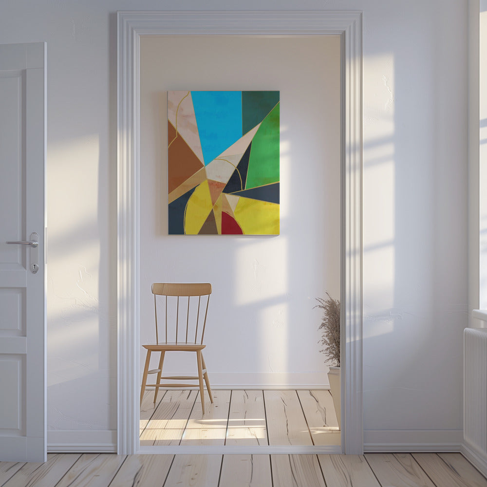 Colorful Geometric Shapes | Canvas