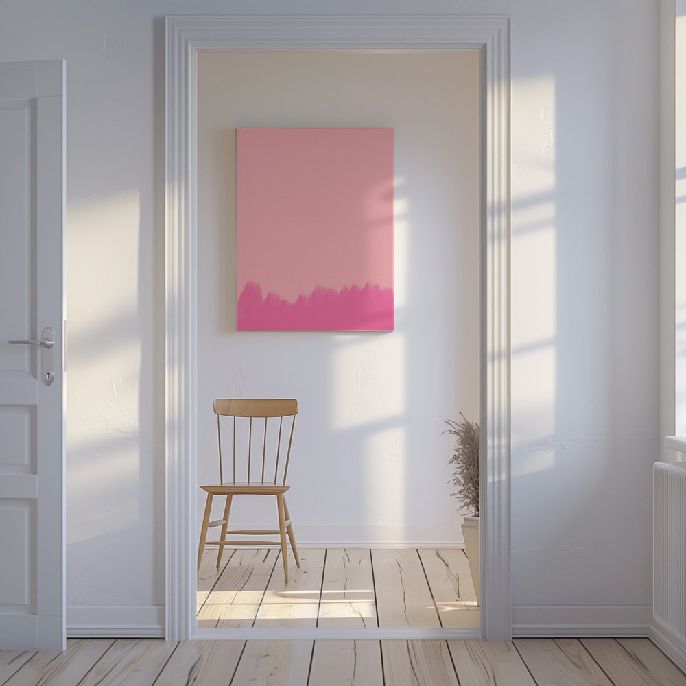 Blush Horizon | Canvas