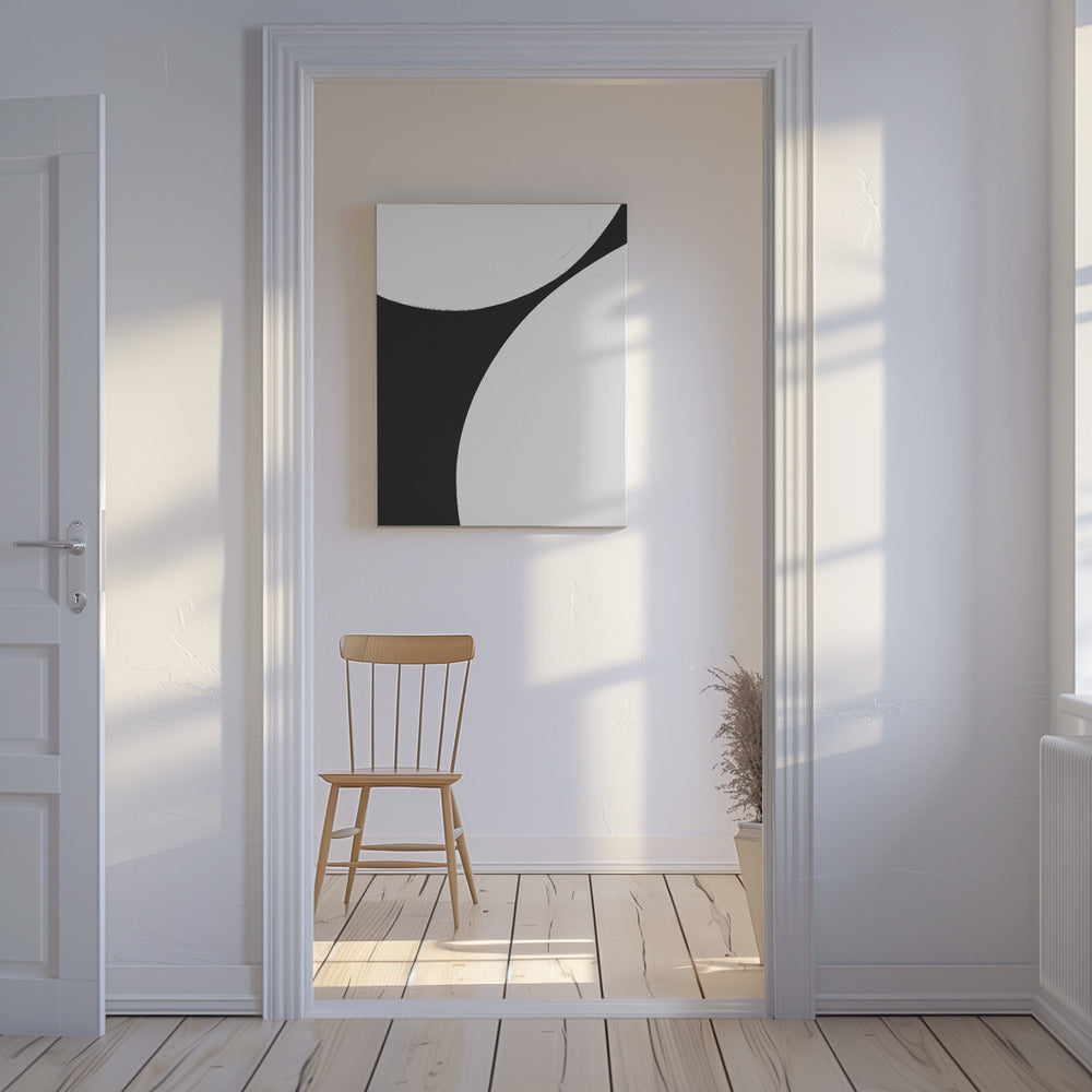 Monochrome Harmony | Canvas