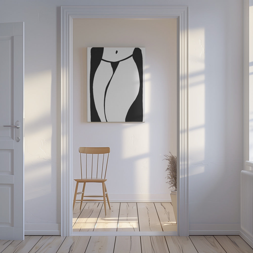 Curved Silhouette | Canvas