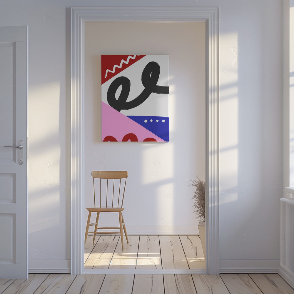 Colorful Curves | Canvas