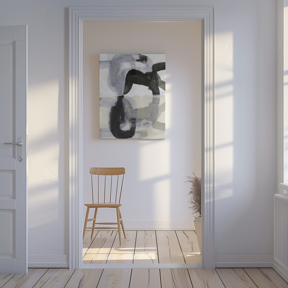 Black and White Gestures | Canvas