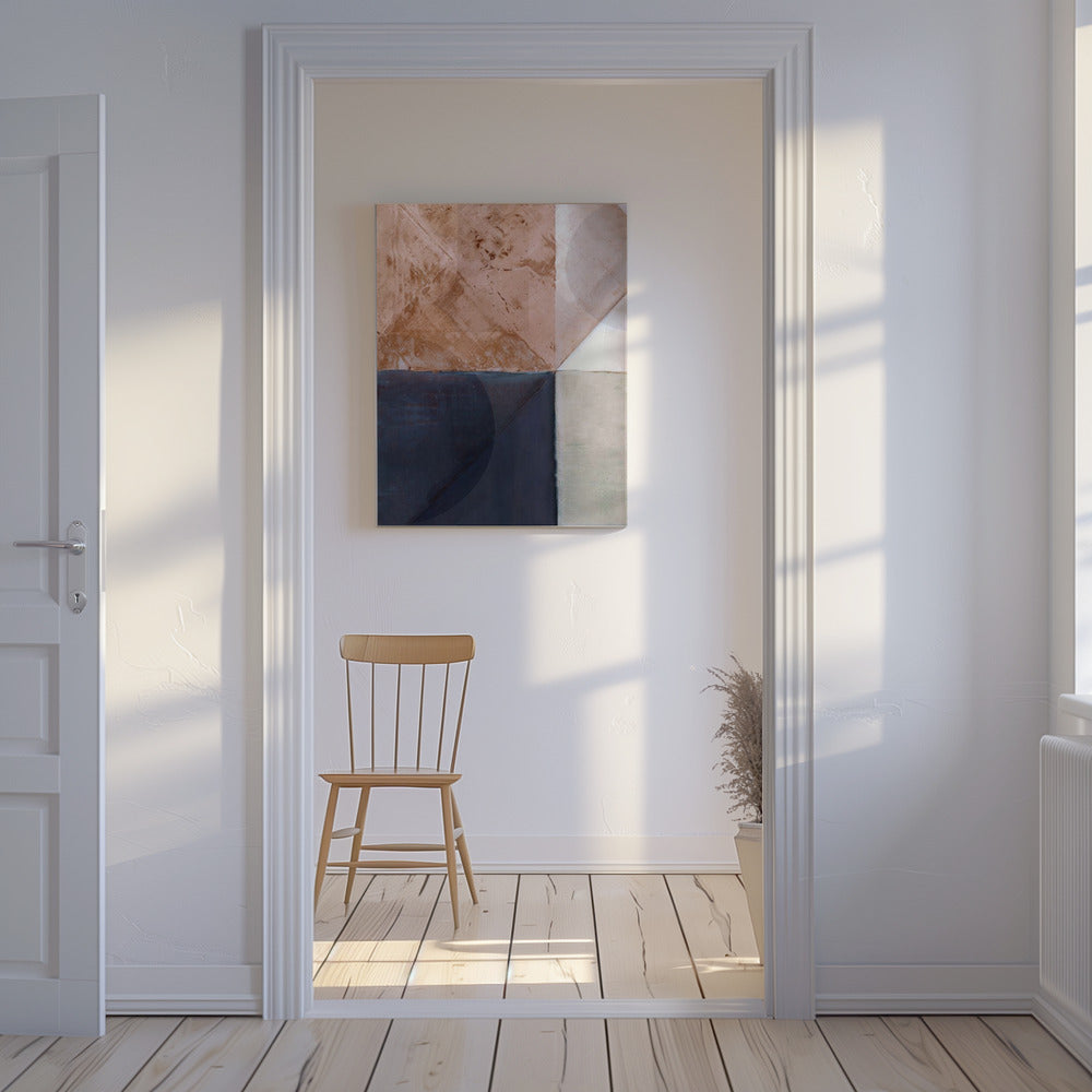 Abstract Geometric Pattern | Canvas