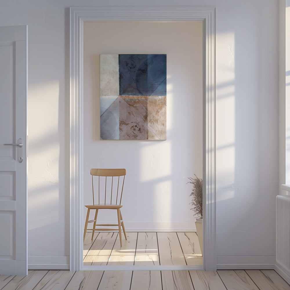 Abstract Geometric Pattern | Canvas